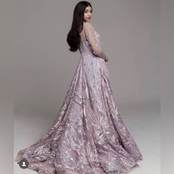 Handmade evening gown - Picture 3 of 3